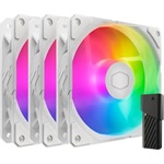Cooler Master SickleFlow Edge 120 White Edition rendszerhűtő ventilátor kit fehér