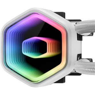 Cooler Master MasterLiquid 360 Core II White Edition processzor vízhűtő fehér