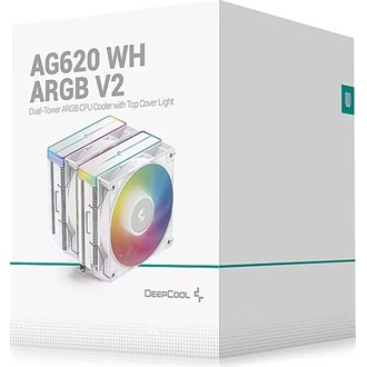 DeepCool AG620 ARGB V2 processzor hűtő fehér