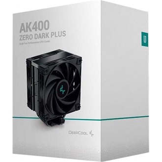 DeepCool AK400 Zero Dark Plus processzor hűtő fekete
