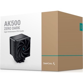 DeepCool AK500 Zero Dark processzor hűtő fekete
