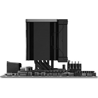 DeepCool AK500 Zero Dark processzor hűtő fekete