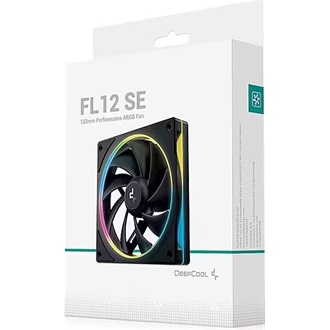DeepCool FL12 SE rendszerhűtő ventilátor fekete