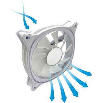 Fan LC Power LC-CF-120-ARGB-KIT-R-W - fehér