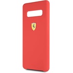 Ferrari Samsung S10 Plus SF szilikon piros tok