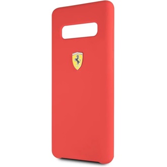 Ferrari Samsung S10 Plus SF szilikon piros tok
