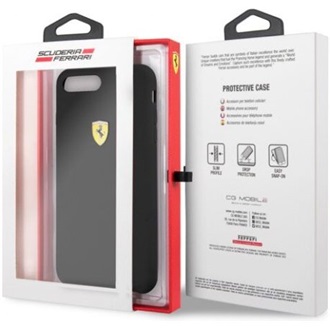 Ferrari iPhone 8 Plus SF szilikon fekete tok
