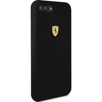 Ferrari iPhone 8 Plus SF szilikon fekete tok