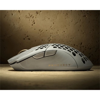 Finalmouse ULX Prophecy Clix Classic optikai vezeték nélküli gaming egér fehér