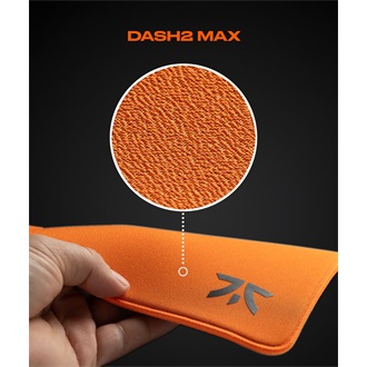 Fnatic Gear DASH2 MAX XL gaming egérpad narancssárga