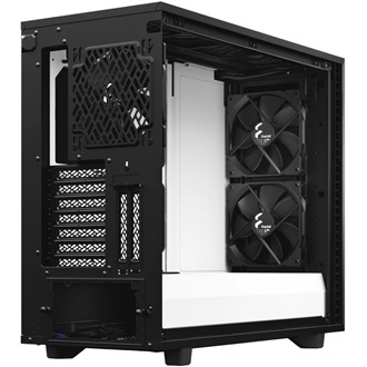 Fractal Design Define 7 táp nélküli ablakos Mid Tower számítógépház fekete
