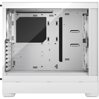Fractal Design Pop Silent Fehér ablakos (Táp nélküli) ATX ház