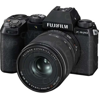 Fujifilm X-S20 + XF 16-50mm F2.8-4.8 R LM WR Kit digitális fényképezőgép fekete