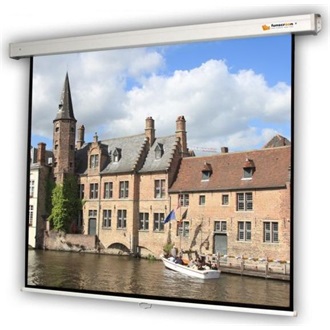 Funscreen Rollo 120" kézi rolós fali vászon ezüst-fekete