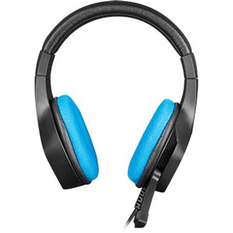 Fury Phantom gaming fejhallgató headset fekete-kék