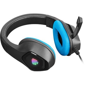 Fury Phantom gaming fejhallgató headset fekete-kék