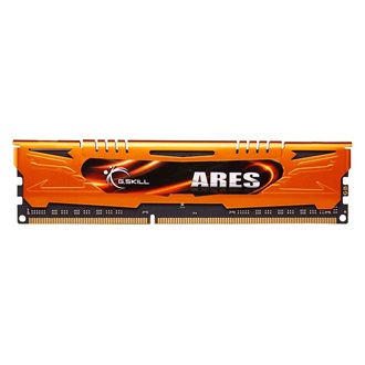 G-SKILL Ares 32GB 1600MT/s DDR3 memória CL10 Kit of 4 narancssárga