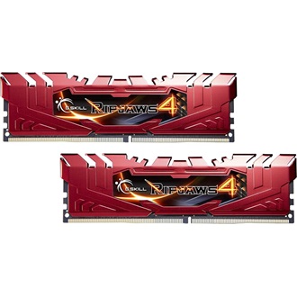 G-SKILL Ripjaws 4 16GB 2133MT/s DDR4 memória CL15 Kit of 2 piros