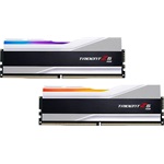 G-SKILL Trident Z5 RGB 32GB 6000MT/s DDR5 memória CL36 Kit of 2 ezüst RGB