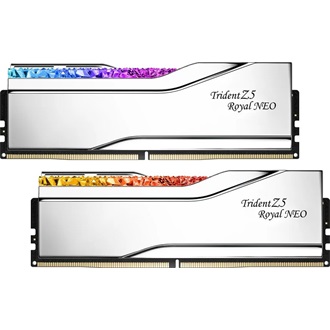 G-SKILL Trident Z5 Royal Neo 32GB 6000MT/s DDR5 memória CL28 Kit of 2 ezüst RGB