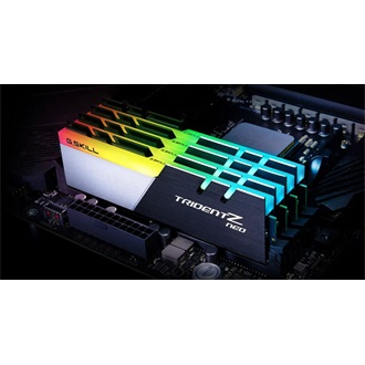 G-SKILL Trident Z Neo 32GB 3200MT/s DDR4 memória CL16 Kit of 4 fekete-szürke