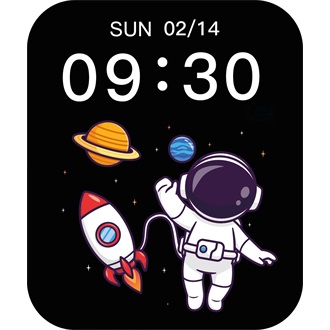 Garett Kids Tech 4G okosóra fekete