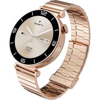 GARETT Női Okosóra - Rose Gold Tömör acél