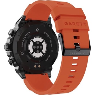 GARETT Okosóra - ATOM fekete fém/szilikon