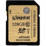 128GB-os Kingston Ultimate UHS-I Class 10 memóriakártya 