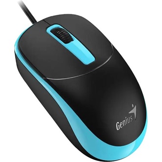 Genius DX-123  optikai USB egér fekete-kék