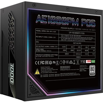 Gigabyte Aorus Elite ATX desktop tápegység 1000W 80+ Platinum BOX