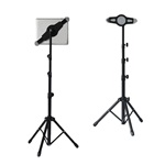 GIGAPACK Tripod állvány univerzális, 7-11", FEKETE