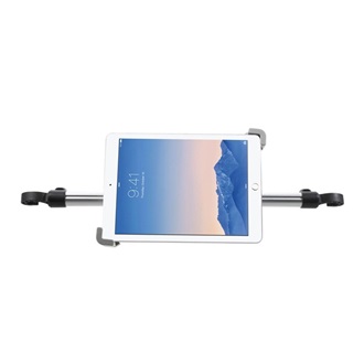 GIGAPACK autós tartó NAVITABLET fejtámlára is, 7-11", FEKETE