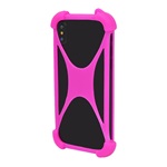 GIGAPACK szilikon telefonvédő univerzális, 3.5-6.5" méret, RÓZSASZÍN