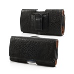 GIGAPACK tok fekvő, bőr hatású univerzális, 4.3" méret, FEKETE