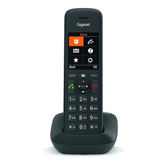 GIGASET C575 telefon készülék (vezeték nélküli, DECT) FEKETE