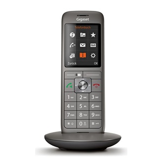 GIGASET CL660HX telefon készülék (vezeték nélküli, DECT) SÖTÉTSZÜRKE