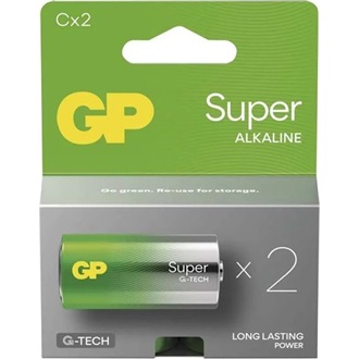 GP Batteries B01312 C (R14) alkáli elem 2db