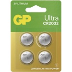GP Batteries B32324 gomb (CR2032) Li elem 4db (blister)
