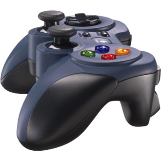 Logitech RumblePad F310 USB gamepad kék-fekete