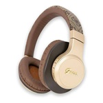 GUESS 4G SCRIPT bluetooth fejhallgató SZTEREO (v5.3, mikrofon, zajszűrő, IPX4 vízálló) BARNA