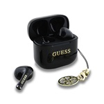 CG Mobile Guess Classic Logo Charm fülhallgató headset fekete