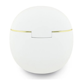 GUESS GOLD LINE TRIANGLE bluetooth fülhallgató SZTEREO (v6.0, TWS, mikrofon, IPX5 vízálló + töltőtok) FEHÉR