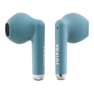 CG Mobile Guess Printed Classic Logo vízálló fülhallgató headset ciánkék