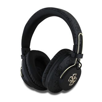 CG Mobile Guess PU 4G Metal Logo fejhallgató headset fekete