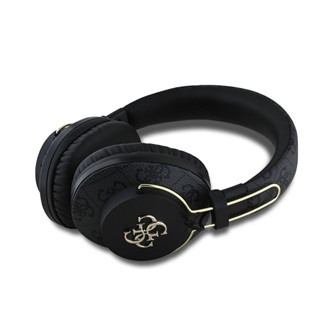 CG Mobile Guess PU 4G Metal Logo fejhallgató headset fekete
