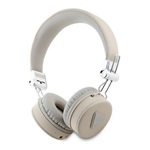 CG Mobile Guess PU Grained Triangle Logo fejhallgató headset barna