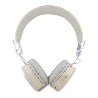 CG Mobile Guess PU Grained Triangle Logo fejhallgató headset barna