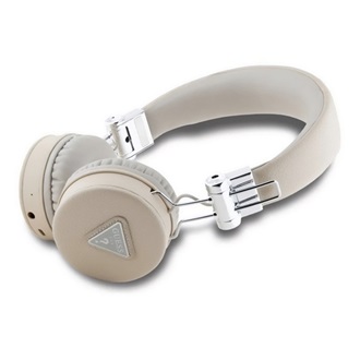 CG Mobile Guess PU Grained Triangle Logo fejhallgató headset barna