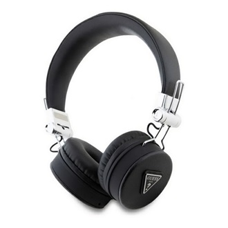 CG Mobile Guess PU Grained Triangle Logo fejhallgató headset fekete